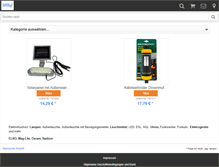 Tablet Screenshot of elektrokuchorz.de